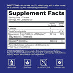 Qunol Brain Health Memory Plus, Magnesium L-Threonate & Citicoline, Clinically Tested Ingredients to Improve Memory, Focus, Attention and Productivity, 60 Count (Pack of 1)