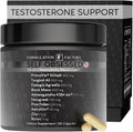 Formulation Factory Self Obsessed Maxxed Male Support - PrimaVie Shilajit, KSM-66 Ashwagandha & 200:1 Tongkat Ali Extract - Advanced Vitality & Drive Complex - 120 Capsules, 2 Month Supply