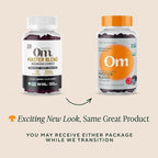 OM MUSHROOM SUPERFOOD Master Blend Mushroom Gummies – Organic 10-Mushroom Complex with Ashwagandha – Supports Immunity, Gut Health & Stress Relief – Mixed Berry Flavor – 28 Servings, 56 Count.