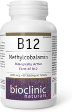 Bioclinic Naturals - B12 Methylcobalamin 1000 mcg 60 loz