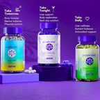 purple tree Post-Celebration Wellness Supplement | Liposomal Dihydromyricetin (DHM), L-Glutathione, Milk Thistle for Liver Support & Hydration | Electrolytes, B Vitamins, Willow Bark | 90 Pills