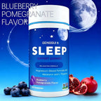 Sleep Gummies with Magnesium, Melatonin & L-Theanine for Relaxation & Sleep Support, Blueberry Pomegranate Flavor, Vegan, Gluten Free, 120 Count (1)