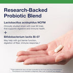 Metagenics UltraFlora Balance Probiotic - Shelf-Stable Daily Gut Health Supplement for Digestive & Immune Support* - Non-GMO & Gluten-Free - 30 Capsules