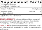 Futurebiotics Beet Root Extra Strength, Non-GMO, 360 Vegetarian Tablets