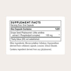 THORNE - Grape Seed Extract (Formerly O.P.C.-100) - Grape Seed Phytosome for Antioxidant Support* - 60 Capsules