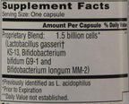 Phillips' Colon Health Daily Probiotic Capsules,4-in-1 Symptom Defense to Help Defend Against Occasional Gas,Bloating,Constipation,and Diarrhea,Daily Supplement,90 Count (Pack of 2)