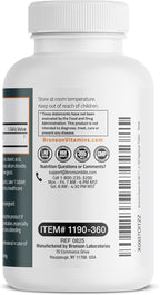 Bronson Vitamin K2 MK-7 100 MCG, K2 as MK7 Menaquinone, Bone Support, 360 Tablets