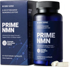 BONE SCIENCE Uthever NMN & Pterostilbene 6-in-1 Complex with Resveratrol, Glutathione & BioPerine - High Purity Stabilized NAD+ Precursor for Healthy Aging & Cellular Energy - 60 Vegetarian Capsules