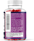 Energy Gummies - Vitamin B12 1000 mcg Per Serving - Daily Energy Gummy with Natural Caffeine from Green Tea, Berry Flavor B12 Chewable Exercise Supplement for Running Cycling & Sports - 60 Gummies