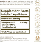 Solgar Vegan CoQ-10 120 mg - 60 Vegetable Capsules - Antioxidant Health - Non-GMO, Gluten Free, Dairy Free, Kosher - 60 Servings