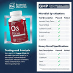 Essential Elements Omega-3 Fish Oil Supplement with EPA & DHA | Fatty Acids for Immune, Heart & Cognitive Support | 60 Softgels