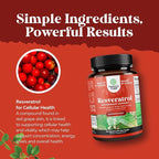Bundle of Women's Saw Palmetto and Resveratrol Supplement - Saw Palmetto Extract Capsules with Maca Root & Biotin for Hair Loss and AMPK Metabolic Activator for Metabolism Boost & Cellular Efficiency