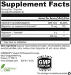 XYMOGEN Cogniquil - Magnesium L-Threonate Supplement for Clarity, Focus & Mental Energy Support* - with Theacrine & Vitamin B12 - Non-GMO & Gluten-Free - 60 Capsules