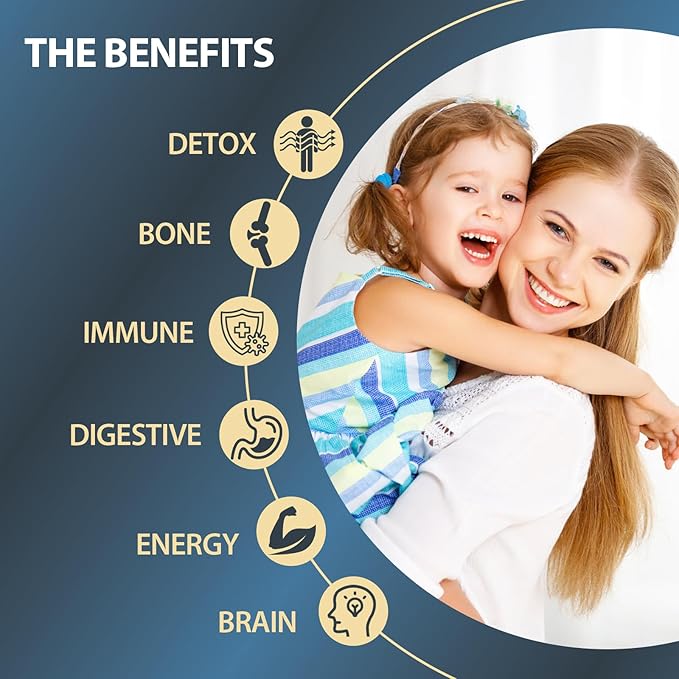 Zeolite Drops for Kids and Adults, Zeolite Clinoptilolite Liquid with Methyl Vitamin B12 & D3 for Gut & Speech, Immune, Bone, Energy, Monk Fruit Flavor, 8 Fl Oz