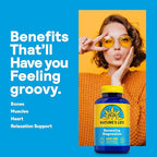 Natures Life Renewing Magnesium 500 mg - Plus Vitamin B-6 - Muscles and Nerves Support - Lab Verified (180 Servings, 180 VegCaps)