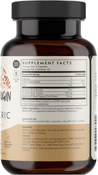 TERRA ORIGIN Turmeric with BioPerine, 60 Vegetable Capsules