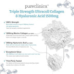 1500mg x 1080 Tablets. 1200mg of UltraColl Collagen & 300mg of Hyaluronic Acid per Tablet. (6 Bottles of 180 Tablets Each - 18 Months Supply)