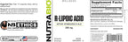 NutraBio R-Lipoic Acid Supplement, 200mg Active Stabilized R-ALA - Optimized Alpha Lipoic Acid Formula for Better Absorption to Support Health and Wellness - 60 Capsules