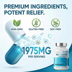 Nerve Savior for Neuropathy, 120 Capsules Neuropathy Nerve Health Supplement with 600MG Alpha Lipoic Acid, Maximum Strength Natural Formula for Discomfort in Feet, Hands, Legs, Back & Neck
