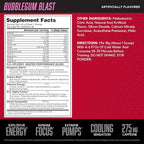 BSN N.O.-XPLODE Cool Rush Pre Workout Powder, Preworkout Energy Supplement for Men and Women with Creatine and Beta-Alanine, Bubblegum Blast, 30 Servings, 1.2 Pound (Packaging May Vary)
