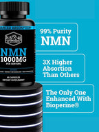 Black Forest NMN 1000mg Turkesterone 500mg and 5X Berberine Wellness Performance Bundle for Energy Strength Metabolic Support