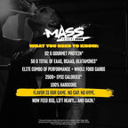 Mutant Mass Extreme 2500 - High Calorie Mass Gainer Whey Protein Powder with Whole Food Carbs - Muscle Building & Weight Gain for Extreme Hard Gainers - Triple Chocolate 6 lbs