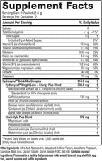 Hydroxycut Drink Mix - Advanced Result - Metabolism & Energy Support - C. Canephora Robusta Extract, 135 mg Caffeine & B Vitamins - for Men & Women - Wildberry Blast - 21 Stick Packs
