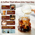 Mushroom Coffee - 11 in 1 Mushroom Blend with Lions Mane,Ashwagandha KSM-66 & L-Theanine Instant Mushrooms Coffee Packets for Energy, Focus & Digestion Sugar-Free 16 Servings Variety Pack