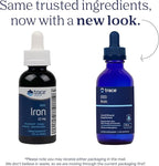 Trace Minerals Ionic Iron 22 mg - Dietary Supplement to Support Immune System Health & Energy - Liquid Ionic Trace Mineral Supplement with Ferrous Sulfate - 1.9 fl oz (About 46 Servings)