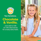 HIYA Kids Greens Powder Sticks - 55 Whole-Food Sourced Ingredients & Delicious Flavor - Greens Superfood Powder for Kids (Vanilla)