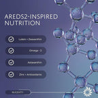 OS2 Ocular Support Solution - Patented Eye Vitamins for Macular Health, Dry Eye and Blue Light - Lutein, Zeaxanthin, Omega 3, Astaxanthin and AREDS2 Supplements, Co-Developed by NASA, 270 ct