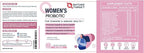NATURE TARGET Probiotics-for-Women with Prebiotics, Cranberry and D-Mannose, 60-Billion-CFUs, Women's Probiotic for Digestive Health/Gut Health/Immune Booster