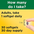 Nature Made Vitamin K2 100 mcg, Healthy Bone Supplements, Vitamin K2 Supplement, 30 Softgels, 30 Day Supply