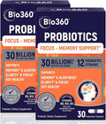 Bio360 Cognitive Support, 30 Vegan Supplements (60 Count (Pack of 2))