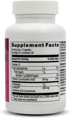 Amazon Basics Cranberry Extract Vegetarian Capsules, 400mg 60 Count