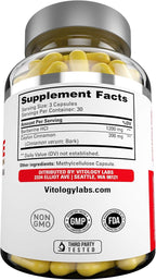 Premium Berberine HCL Plus Ceylon Cinnamon 1400mg – Berberine HCI Root Supplement