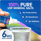 Taste N' Score Manganese Liquid Ionic Mineral Supplement; 100% Pure; 6 mg; 118 Servings