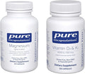 Pure Encapsulations Magnesium (Glycinate) Supplement (90 Capsules) & Vitamin D3 & K2 Supplement (120 Capsules) - Supports Cardiovascular, Musculoskeletal & Neurocognitive Health - Gluten-Free, Non-GMO