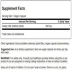Swanson Grape Seed Heart Antioxidant Free Radicals Healthy Blood Pressure Support Polyphenols OPCS (Oligomeric Proanthocyanidins) Herbal Supplement 380 mg 100 Capsules