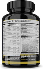 Nootropic Brain Booster, Focus Supplement, Clarity, Memory, Brain Vitamins With 40 Nootropics Phosphatidylserine, Bacopa Monnieri, Huperzine A, DMAE, Inositol, L-Glutamine, Selenium, Choline, DHA (1)