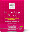 NEW NORDIC Active Legs Strong, Grape Seed, Maritime Pine Bark, Magnesium, Non-GMO and Gluten Free, 30 Count (Pack of 1)