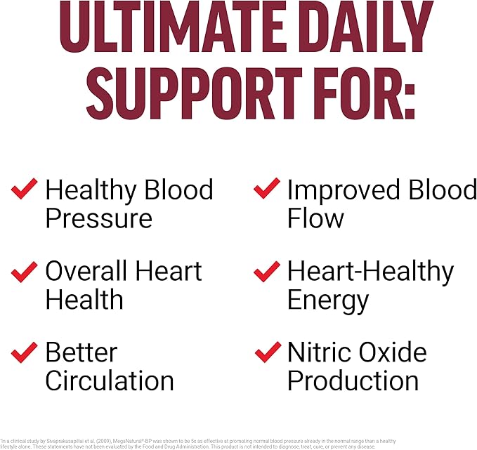 Force Factor Total Beets Ultimate Heart Health Blood Pressure Support with CoQ10, Beet Root Powder, Grape Seed Extract, Blood Pressure Supplement for Circulation, Black Cherry, 30 Servings
