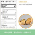 Sprout Living Organic Gelatinized Maca Root Powder, Superfood, Adaptogen, 1 lb