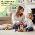 ABYSSUS Folinic Acid for Kids Gummies, Methylated B-Complex for Children, Maximum Absorption Supplement for Brain, Focus & Healthy Growth, Non-GMO, 60 Gummies