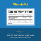 Natural Factors, Vitamin K2 120 mcg, Supports Bone and Vascular Health, 60 Capsules