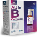B Vitamin Complex Spray – High Absorption Liquid Supplement (B1, B2, B3, B5, B6, B12) – Natural Energy, Nerve & Metabolism Support – Fast-Acting Oral Spray – Convenient Daily – 1.69 fl oz