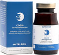 Nutri-Rich CoQ10 Softgels, Coenzyme Q10 Ubiquinone for Heart & Energy, Statin Usage & Cellular Health, Third Party Tested, GMP Quality, No Artificial Additives, No Soy, Gluten Free, 90 Count
