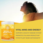 Vimergy Micro-C Immune Power TM * - 500g – 139 Servings – 2000mg/serving – Gentle Form – Antioxidant Phytonutrients – Immune & Nerve Support – Benefits Bone & Cartilage – Gluten-Free – Kosher – Vegan