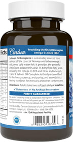 Carlson Labs Salmon Oil Complete Soft Gels, 60 Count