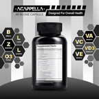 ACAPPELLA Bilberry Lutein Zeaxanthin Lycopene Omega-3 Grape Seed Extract Resveratrol Capsule Bilberry Supplement for Eyes with Multivitamins (1)